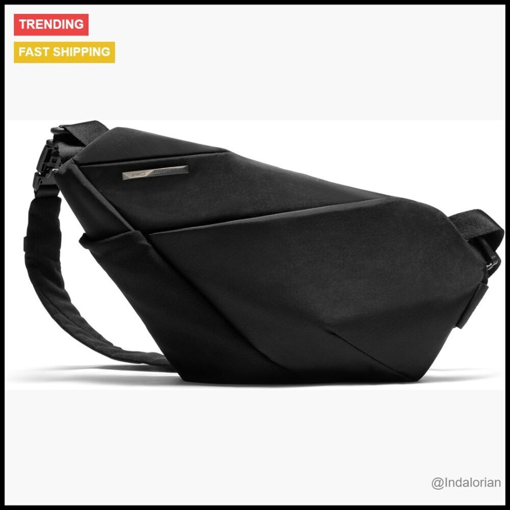 Ultra Slim Anti Theft Sling Bag RFID Blocking Water Repellent Travel Commuter